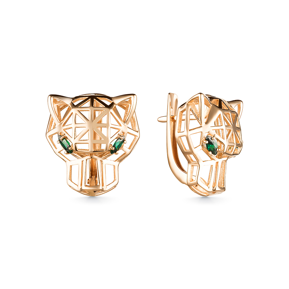 Серьги из золота 585 пробы