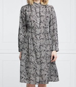 шелковое платье Karl Lagerfeld - черный(220W1300)