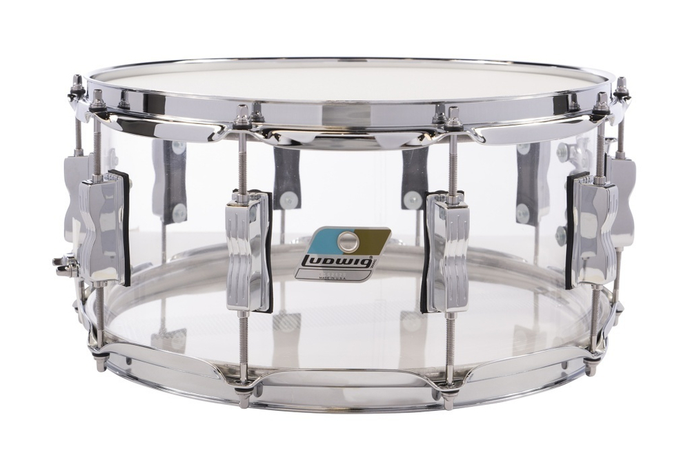 LS903VXX38 Vistalite Малый барабан 14" x 6.5", акрил, прозрачный, Ludwig
