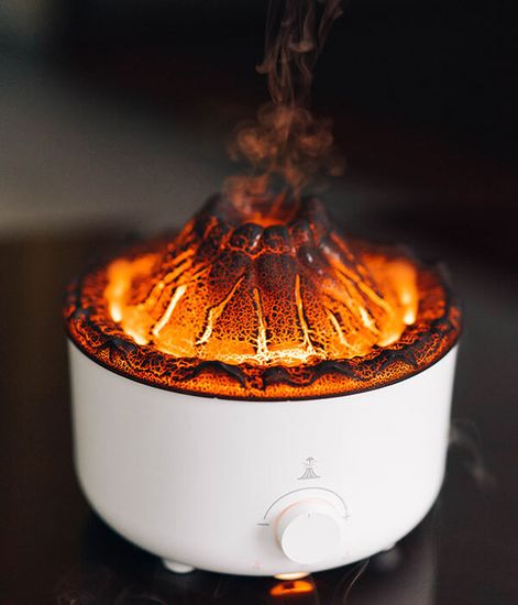 Ультразвуковой диффузор с эффектом пламени Volcano, Sens