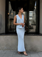 Жилет KHAYAL, голубой