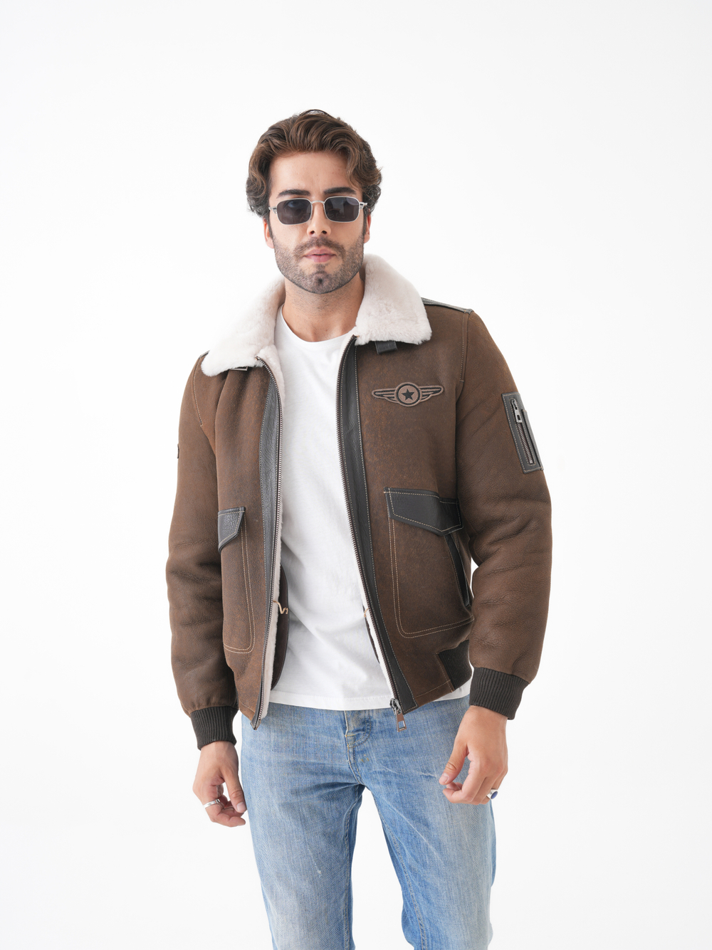 Дубленка мужская