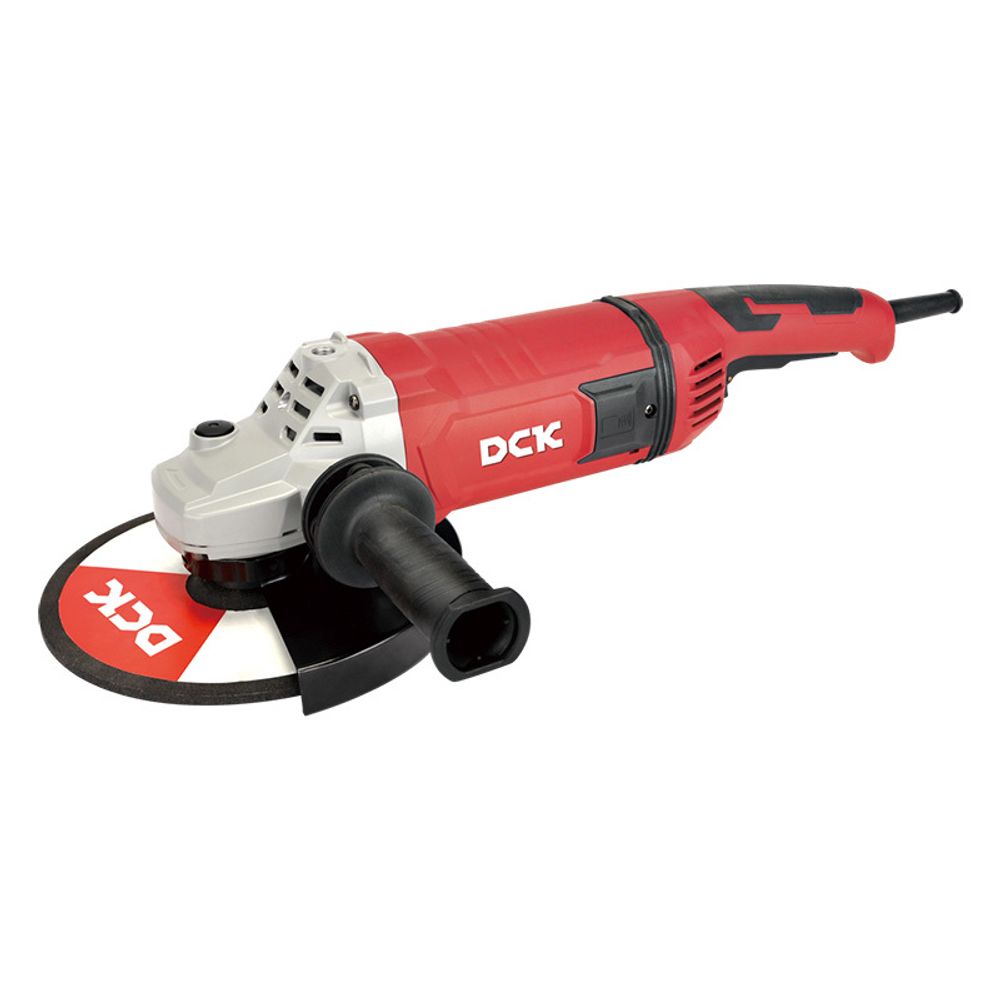 DCK (KSM05-230S) Машина шлифовальная угловая, 2800 Вт, 230 мм, плавный пуск, для тяжелых работ