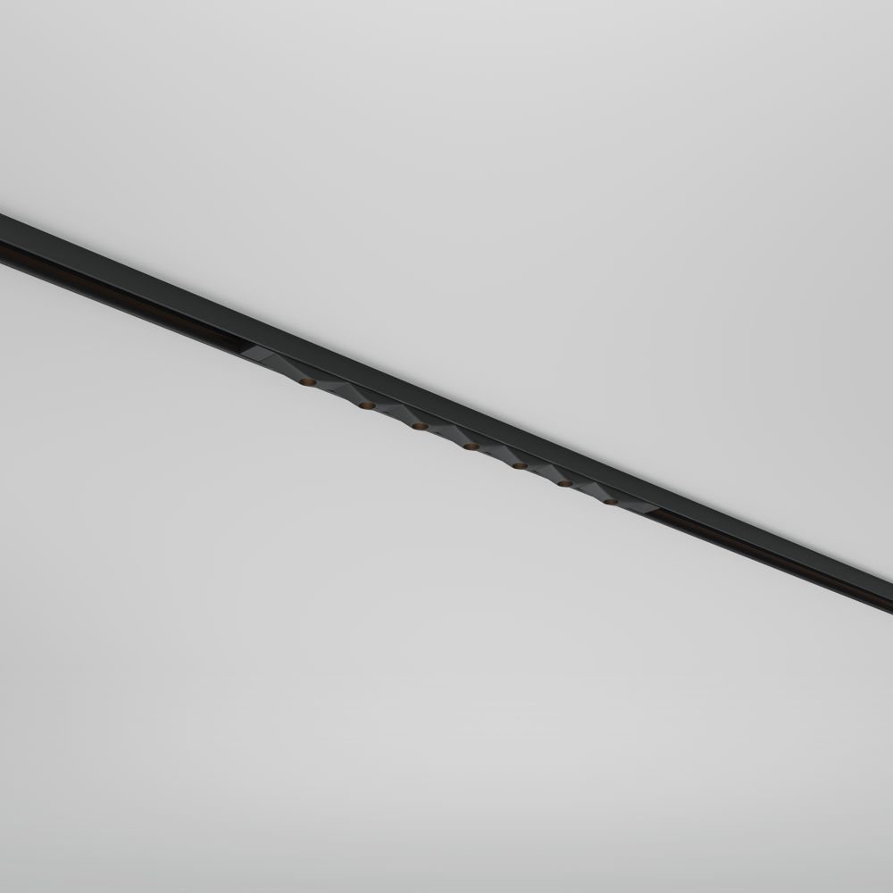 Трековый магнитный светодиодный светильник Maytoni Basity Spiky TR175-1-12WTW-M-B