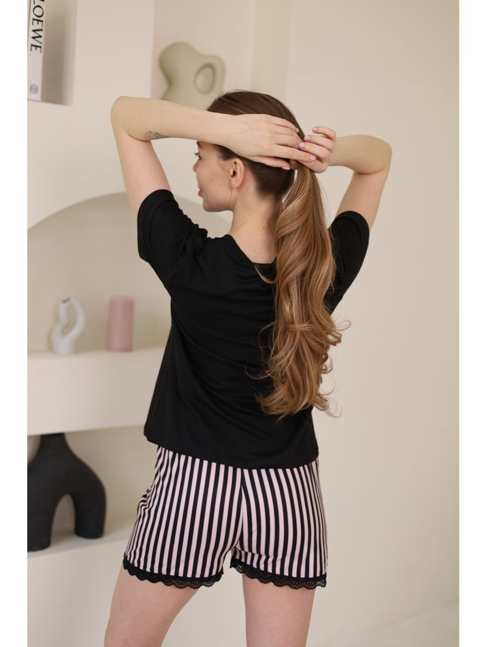 [m]Пижама шорты и футболка B0200