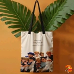 Сумка шоппер с принтом Stray Kids