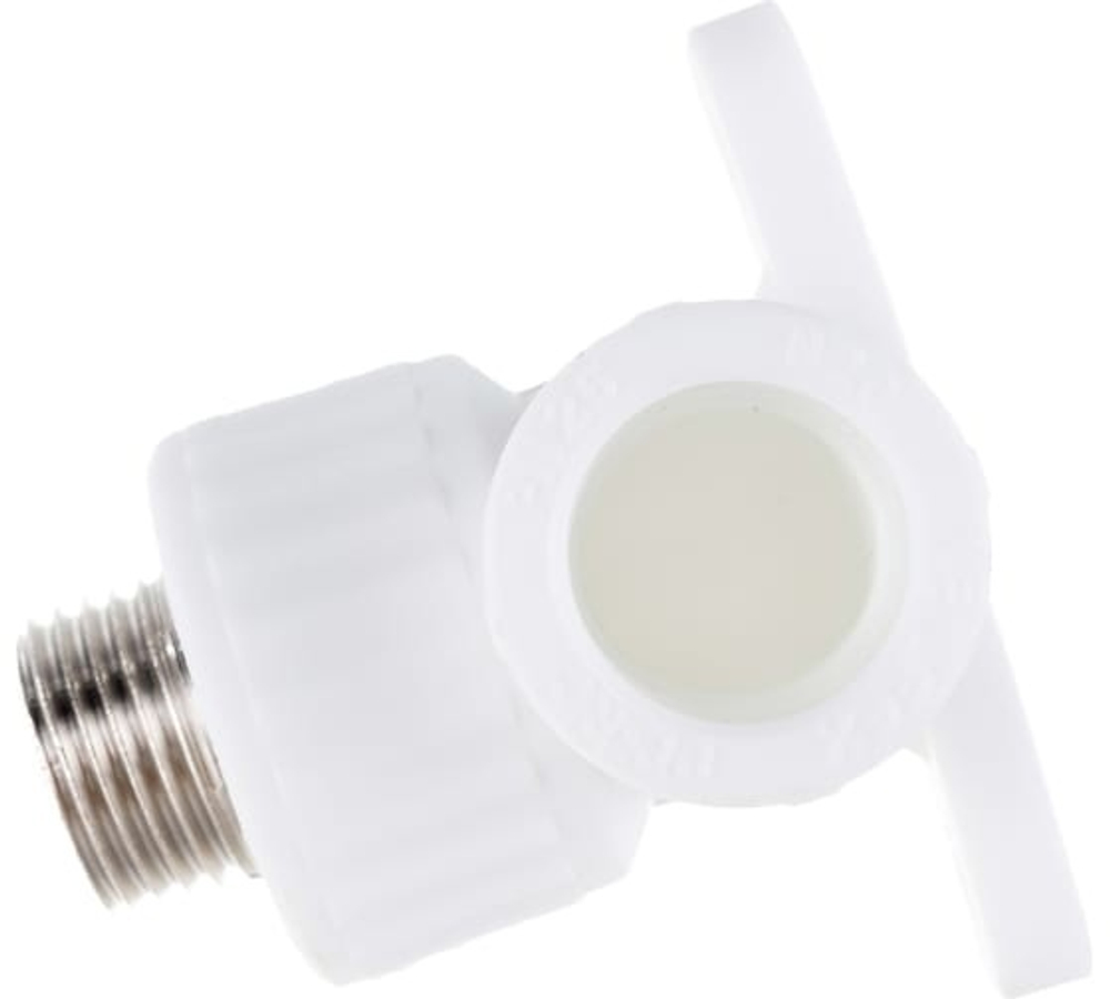 Водорозетка полипропиленовая 20 х 1/2" НР VALFEX PP-R угол с креплением