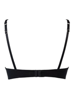 Бюстгальтер пуш-ап с градуированной чашкой из хлопковой ткани (Размер: 3B) (Цвет: белый)