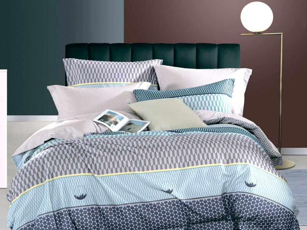 Постельное белье 2 спальное евро Asabella 1418-6