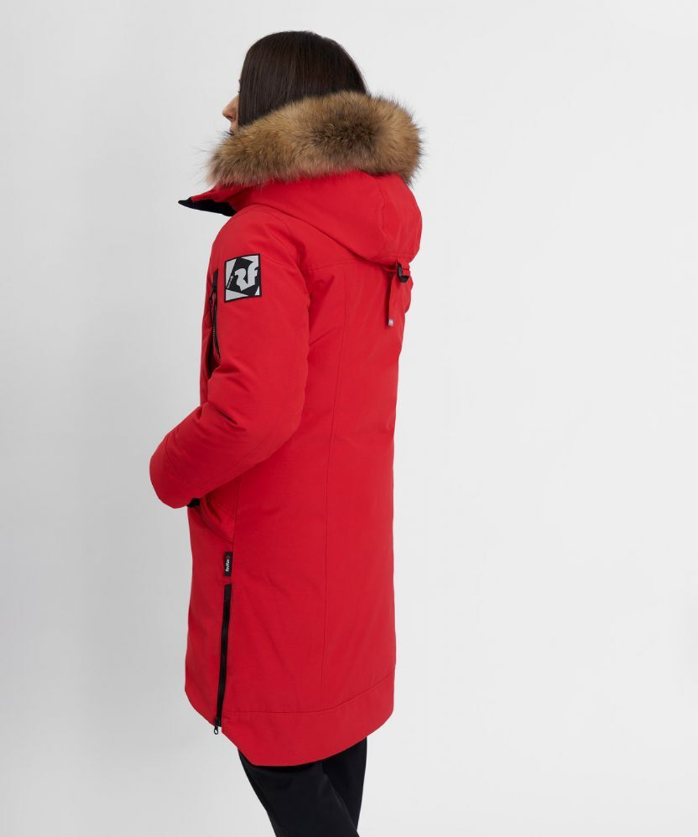 1066955 Пуховик Red Fox Arctica || женское,1300/красный