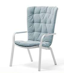 Подушка для кресла Folio, голубой акрил Sunbrella