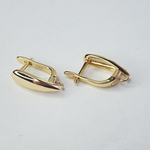 Ювелирные швензы, английский замок, позолота, люкс фурнитура