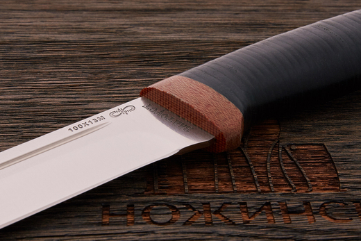 Нож туристический АиР Бекас, клинок 135мм, сталь 100Х13М, рукоять кожа