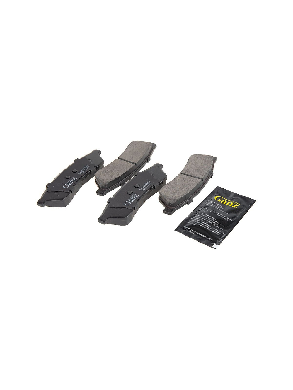 Колодки задние PRO-Line Ceramic CHEVROLET Epica GANZ GIJ09090C