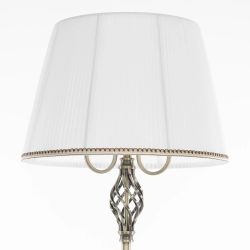 Citilux Вена CL402930T Торшер бронза со столиком и белым абажуром