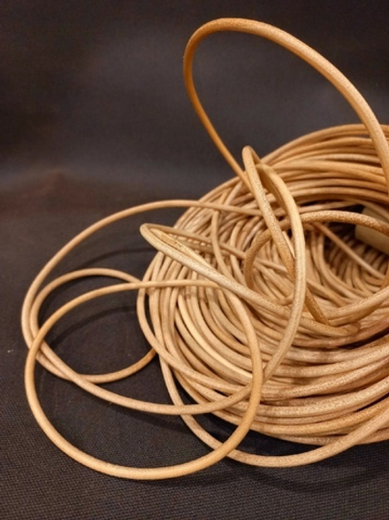 Шнур кожаный, 4мм, цвета в асс-те