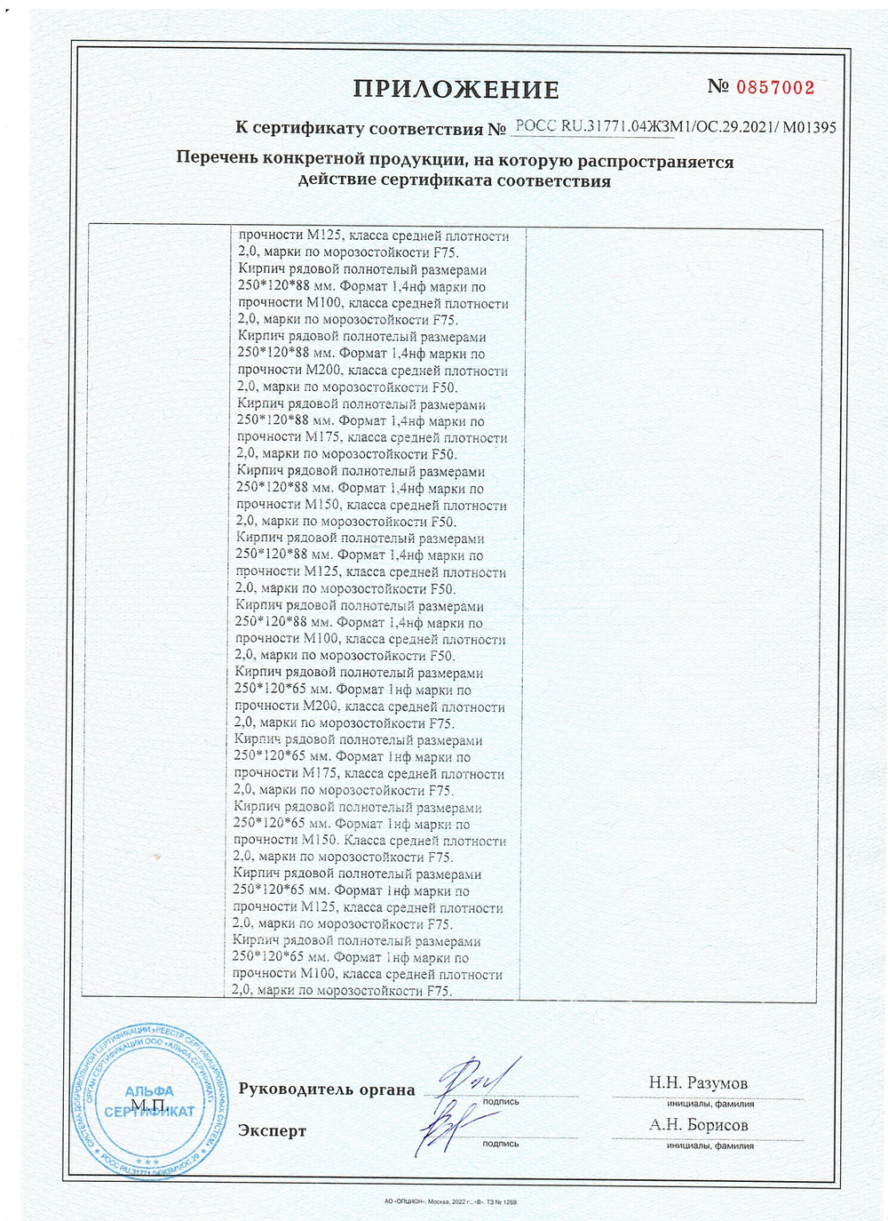 Кирпич лицевой Воротынский одинарный коричневый , гладкий