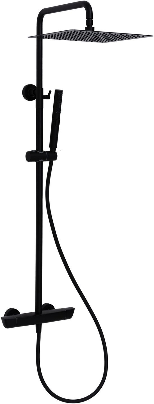 Душевая стойка Allen Brau Infinity 5.21032-31 3 режима, матовый черный