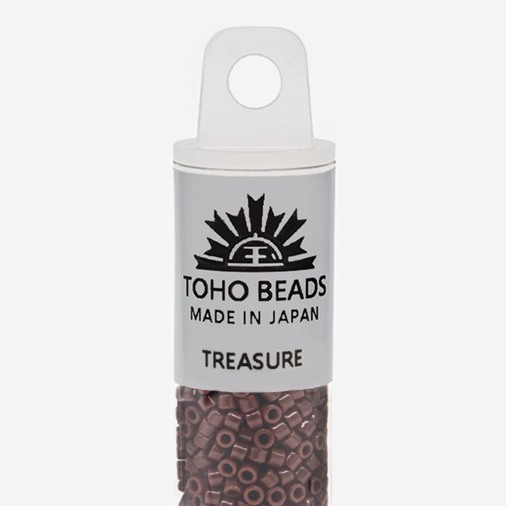 Японский бисер TOHO Treasure (№46), непрозрачный глянцевый