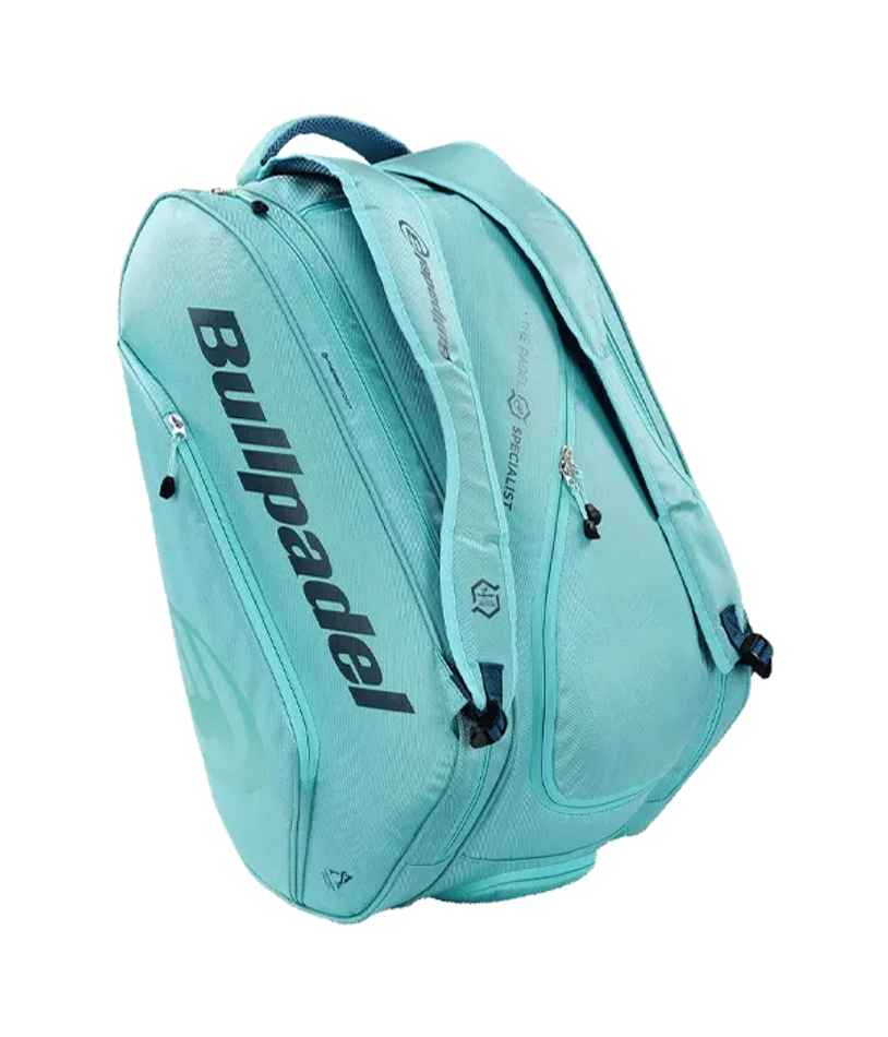 Сумка для падел Bullpadel Flow Alejandra Salazar Agua Marina 2025, серия Flow