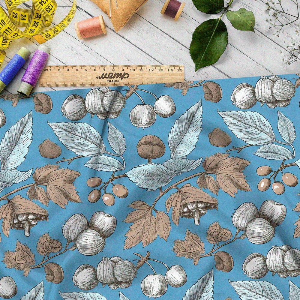 Ткань Барби лесное разнообразие