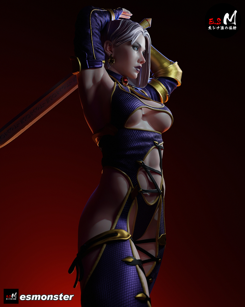 Фигурка Изабелла Валентайн иви Ivy Valentine soulcalibur nsfw