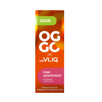 Ароматизатор VLIQ x OGGO Sour (14 мл / 30 мл) Розовый грейпфрут