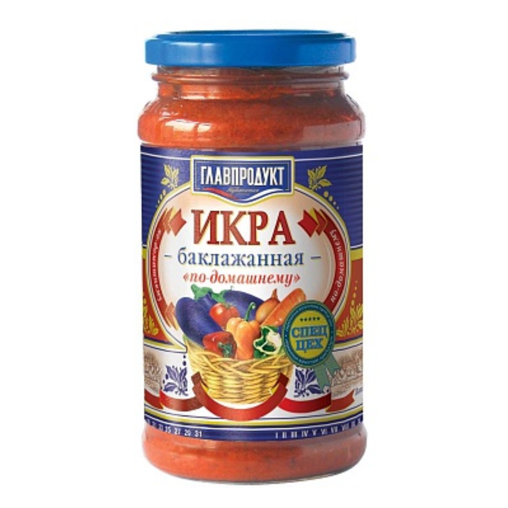 Икра баклажановая Главпродукт 450 гр