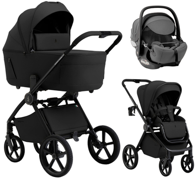Коляска 3 в 1 Sweet Baby SBL Elegante Therma Colore + автокресло Premier Grey Black