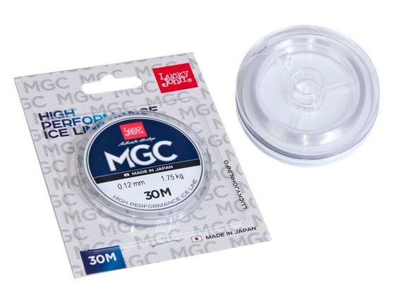 Леска монофильная зимняя Lucky John MGC 30 м, 0,12 мм
