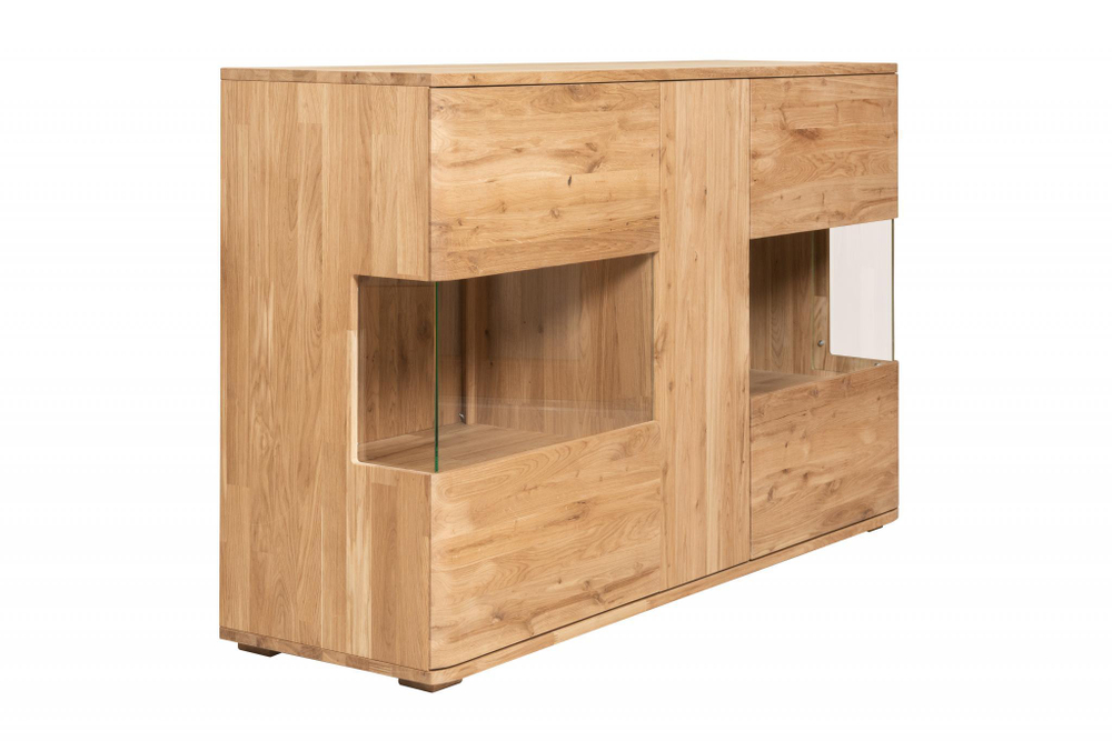 Комод бар из массива дуба Мидгард с подсветкой