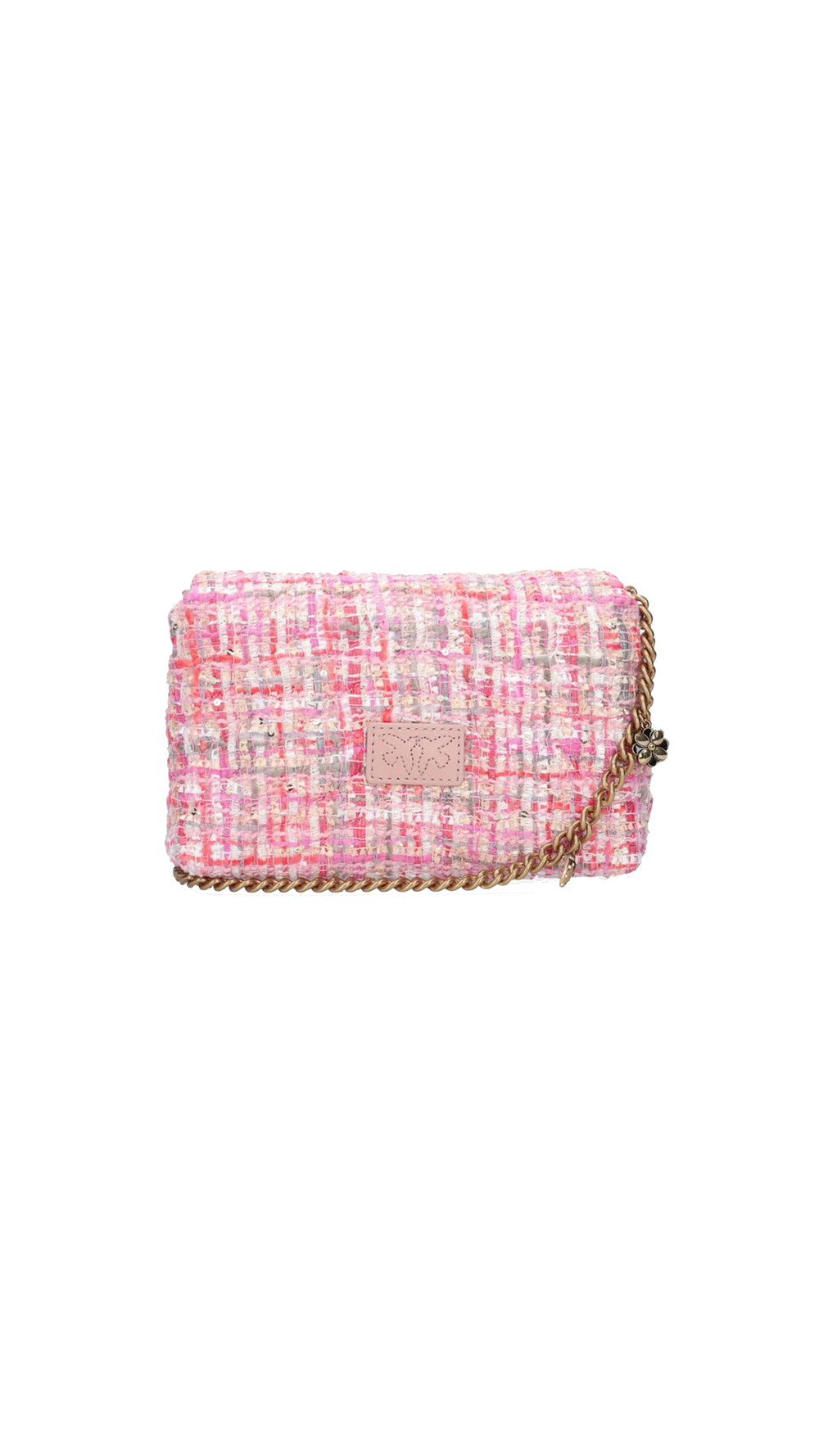 LADY LOVE BAG PUFF MAXI QUILT TWEED - pink