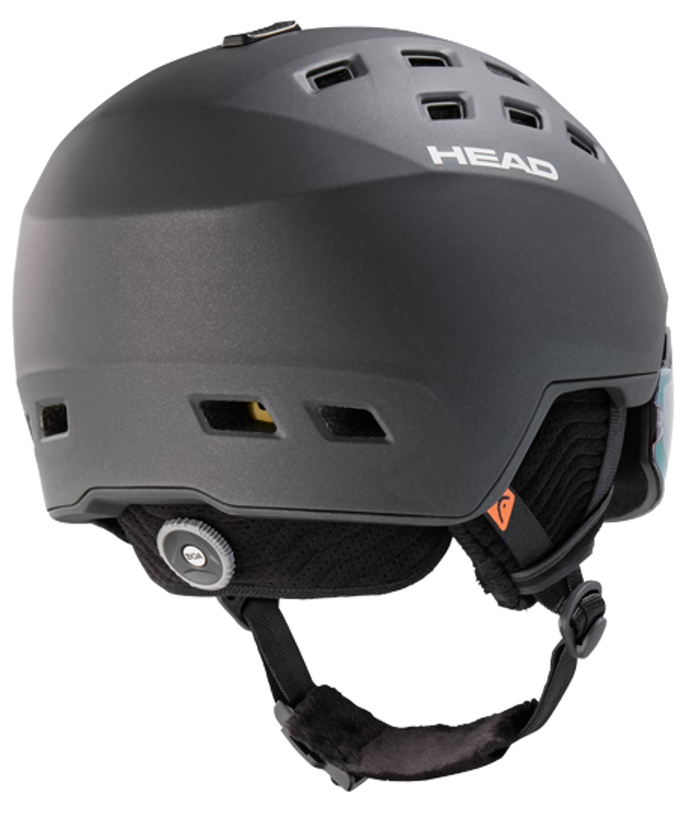 HEAD 323011 RADAR 5K PHOTO MIPS шлем горнолыжный MIPS с визором S1-S3 (VLT 46-16%) фотохром black