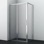 Душевой уголок WasserKRAFT Lopau 32S07L 120х90 стекло прозрачное/профиль серебро