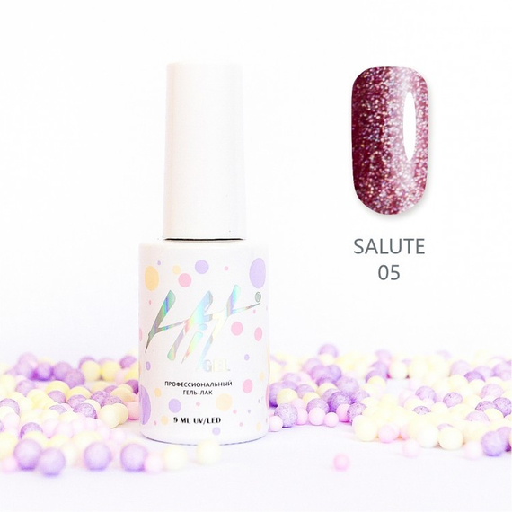 Гель-лак ТМ &quot;HIT gel&quot; №05 Salute, 9 мл