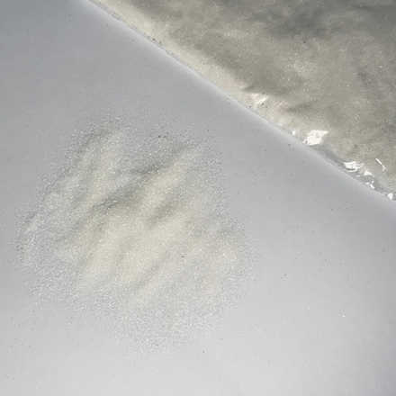 Блестки в пакетике 10 гр 0,1 мм белые