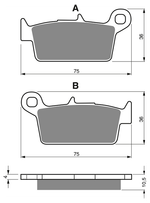 Колодки тормозные Goldfren 003 S3