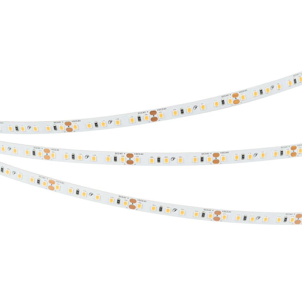 Светодиодная лента RT-A120-8mm 24V Peach Fuzz (9.6 W/m, IP20, 5m) (Arlight, -) 047719