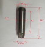 Втулка направляющая клапана TDL16-19 2L/Valve guide (100-03102-1/2)