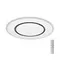 7663/44L MITRA LED SN 60 Светильник пластик/белый LED 44Вт 3000-4000-6000K D600 IP20 пульт ДУ COSMO