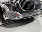 Сетка переднего бампера для Mercedes-Benz S-Class S480 S580 W223 2020+ до S680 Maybach Майбах Мерседес Бенц S класс