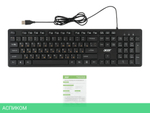 Клавиатура Acer OKW122 черный (ZL.KBDEE.00C)