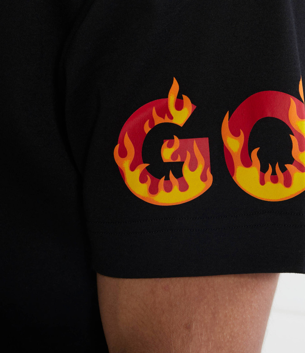 Футболка Flames Hugo Bodywear - черный(50510473)