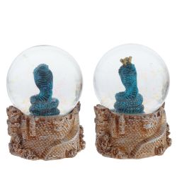 GAEM Фигурка декоративная в стекл шаре "Змея", D 6 см, L6,5 W7 H8,5 см, 2в.