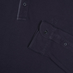 Иссиня-черное лонгслив-поло Fred Perry, М slim