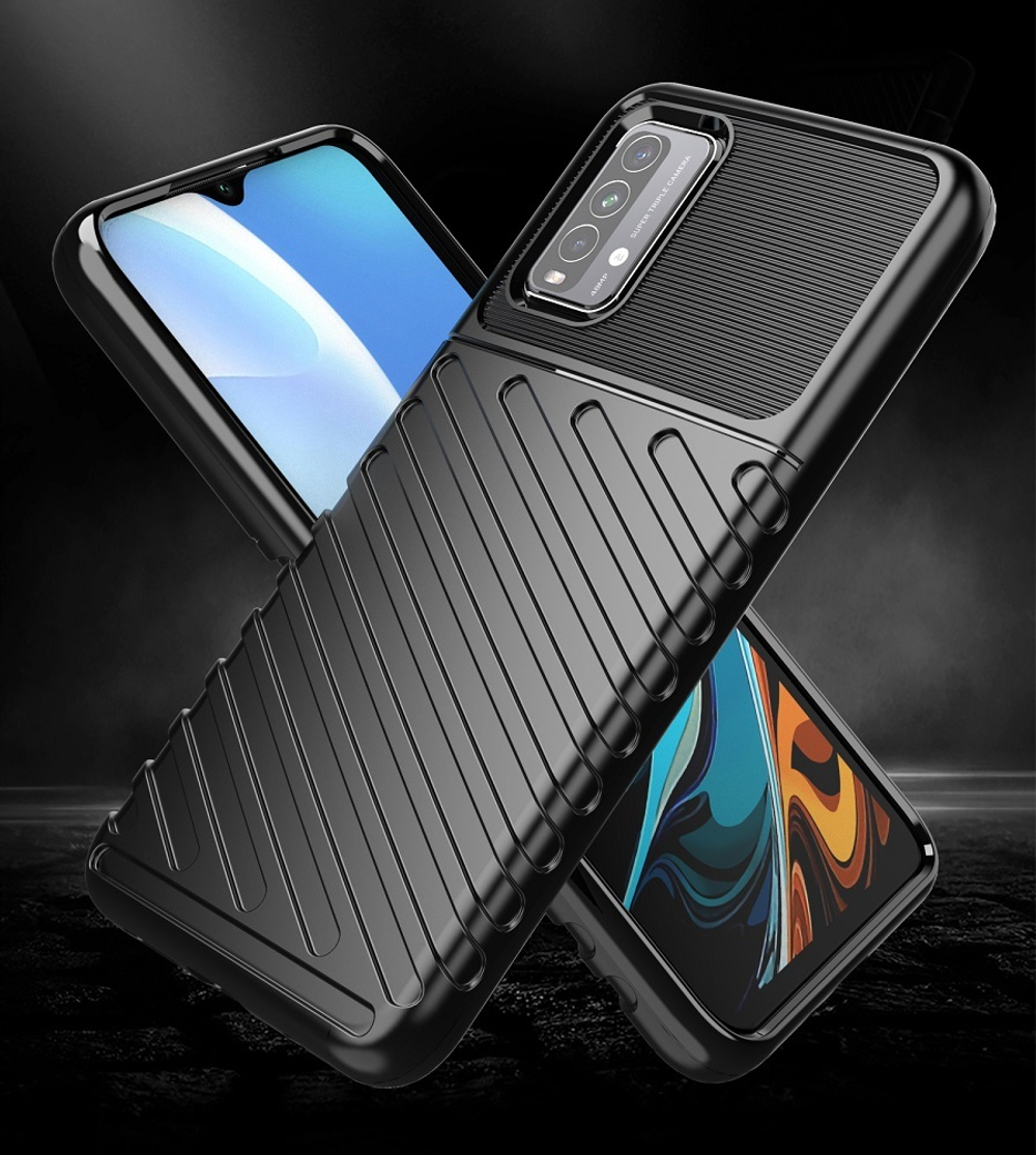 Защитный противоударный чехол на Xiaomi Redmi 9T, серия Onyx от Caseport