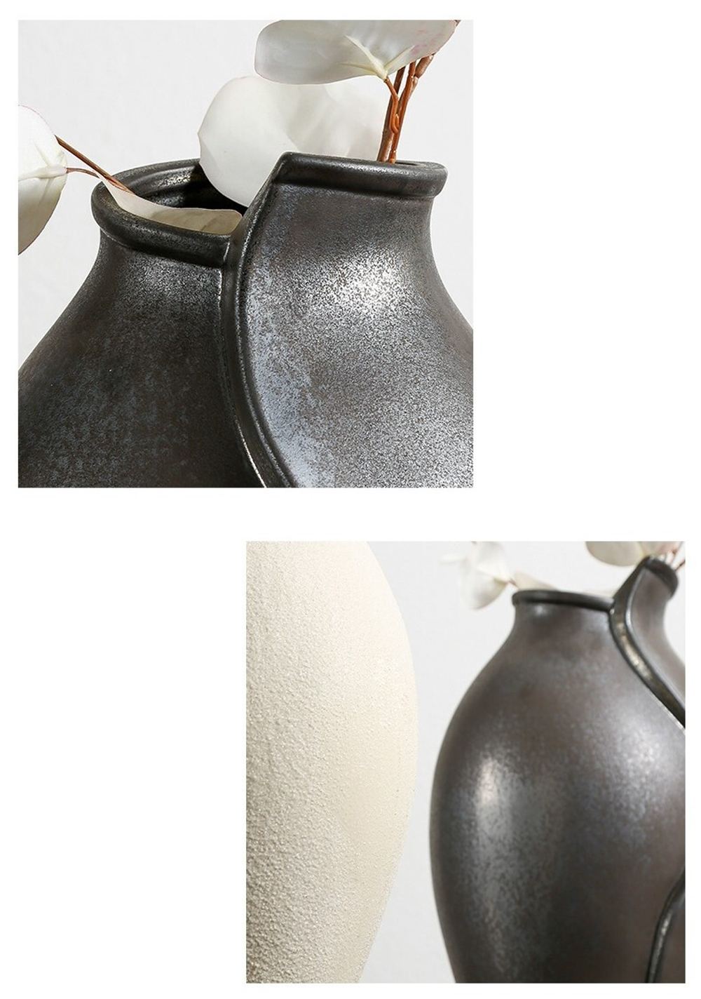 Ваза Olive vase-Ancient glaze