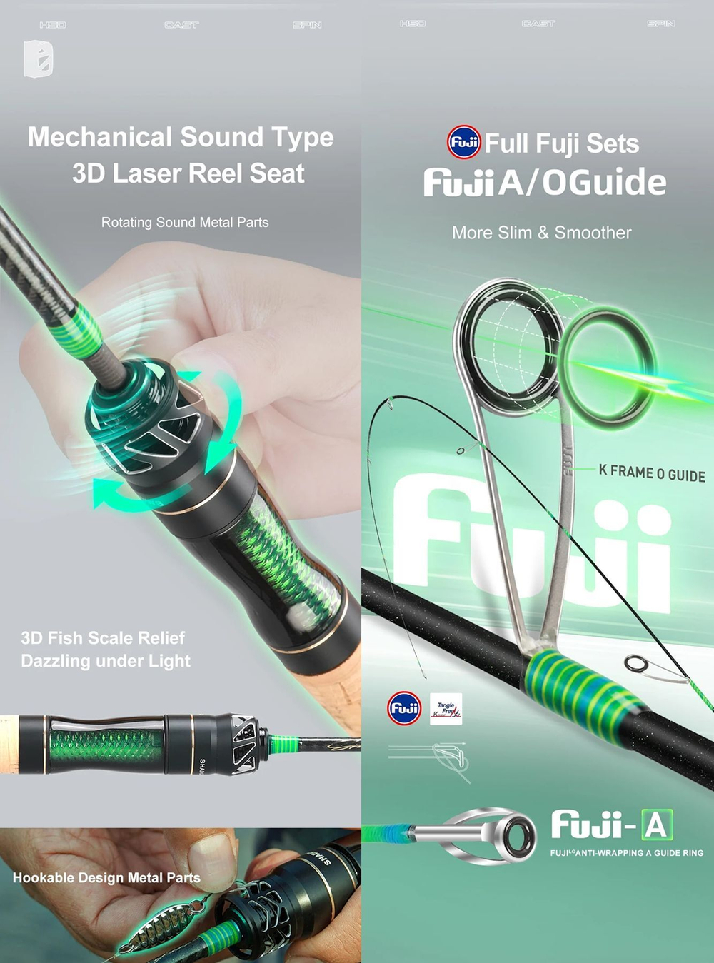 Спиннинг Histar Shadows тест 2-10 гр длина 168 см