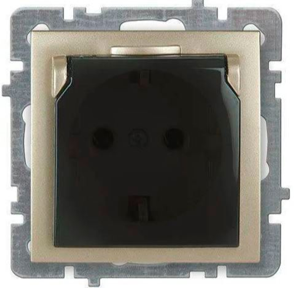 Розетка ТВ Концевая Nilson Touran Орех 24271029