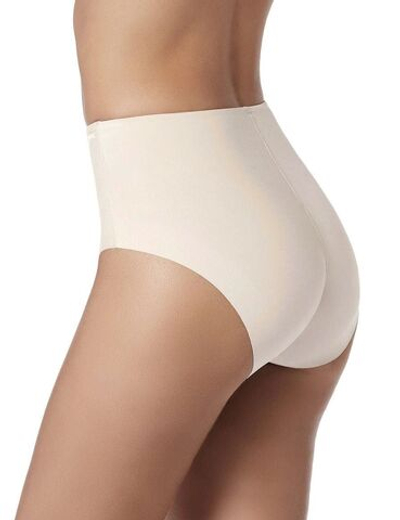 Высокие трусики-утяжки Perfect Curves (Размер: L) (Цвет: телесный)